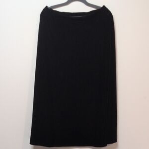 Norm Thompson Black Midi Skirt for Work